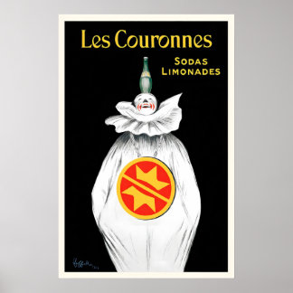 Die Kronen Sodas Limonaden Vintage Essen&Trinken Poster