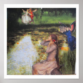 Die Krönung - Collage-Kunst Poster