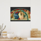 Die Krönung der Jungfrau durch Filippino Lippi Poster (Küche)
