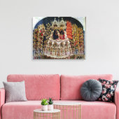 Die Krönung der Jungfrau im Paradies, 1438 Leinwanddruck (Insitu (Wohnzimmer))