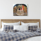 Die Krönung der Jungfrau im Paradies, 1438 Leinwanddruck (Insitu (Schlafzimmer))