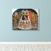 Die Krönung der Jungfrau im Paradies, 1438 Leinwanddruck (Insitu (Holzboden))