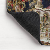 Die Krönung der Jungfrau in Paradies, 1438 Mousepad (Ecke)