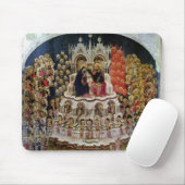 Die Krönung der Jungfrau in Paradies, 1438 Mousepad (Mit Mouse)