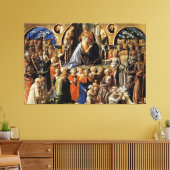 Die Krönung der Jungfrau Leinwanddruck (Insitu (Wohnzimmer))