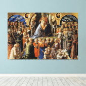 Die Krönung der Jungfrau Leinwanddruck (Insitu (Holzboden))