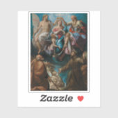 Die Krönung der Jungfrau mit Joseph&Francis Aufkleber (Blatt)