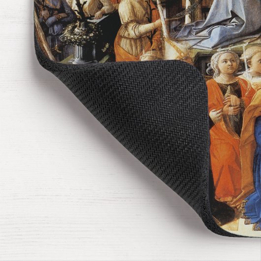 Die Krönung der Jungfrau Mousepad (Ecke)