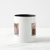 Die Krönung der Jungfrau Tasse (Zentrum)
