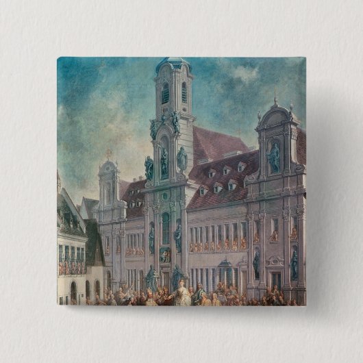 Die Krönung der Kaiserin Button (Vorderseite)