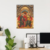 Die Krönung des Posters der Jungfrau Fine Art Poster (Heimbüro)