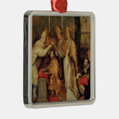 Die Krönung heiligen römischen Kaisers Charless V Silbernes Ornament (Rechts)