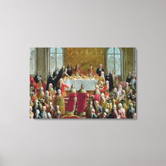 Die Krönung Leinwanddruck (Vorderseite)