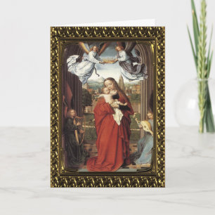 Die Krönung Mariens - Vintage Fine Art Karte