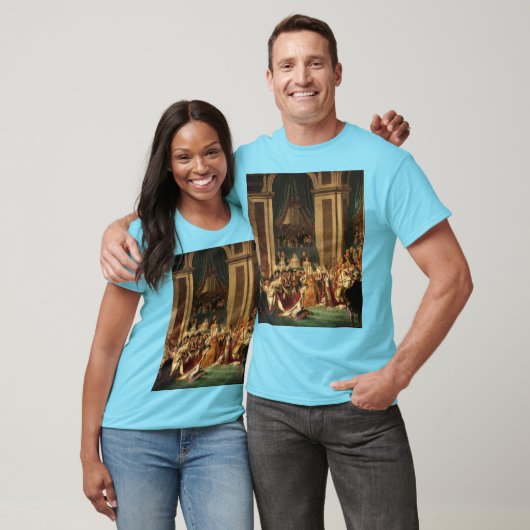 Die Krönung Napoleons durch Jacques-Louis David T-Shirt (Unisex)