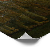 Die Krönung Napoleons Poster (Ecke)