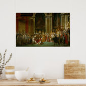 Die Krönung Napoleons Poster (Küche)
