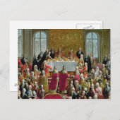 Die Krönung Postkarte (Vorne/Hinten)