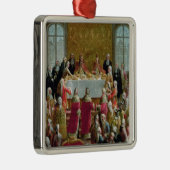 Die Krönung Silbernes Ornament (Rechts)