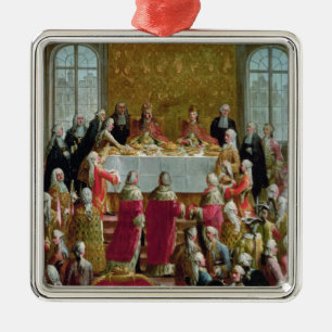 Die Krönung Silbernes Ornament