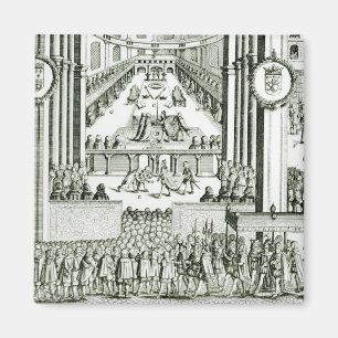 Die Krönung von Charles I Magnet