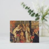 Die Krönung von Charles V Heiliger Römischer Kaise Postkarte (Stehend Vorderseite)