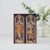 Die Krönung von David und Louis XII 1501 Postkarte (Stehend Vorderseite)