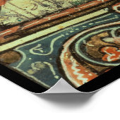 Die Krönung von Louis I. Poster (Ecke)