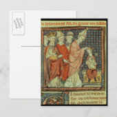 Die Krönung von Louis I. Postkarte (Vorne/Hinten)