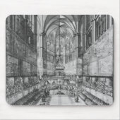 Die Krönung von Louis XIV in Reims-Kathedrale Mousepad (Vorne)