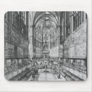 Die Krönung von Louis XIV in Reims-Kathedrale Mousepad
