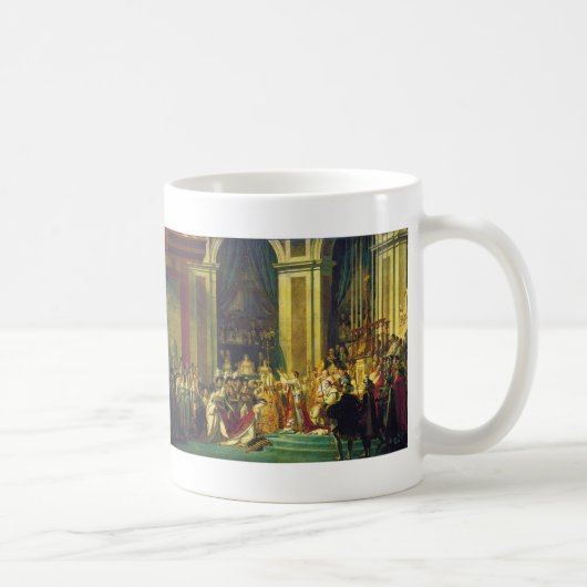 Die Krönung von Napoleon durch Jacques Louis David Kaffeetasse (Rechts)