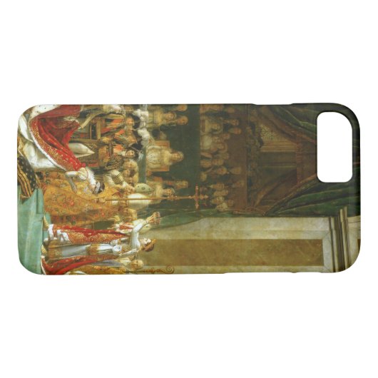 Die Krönung von Napoleon, Jacques-Louis David Case-Mate iPhone Hülle (Rückseite (Horizontal))