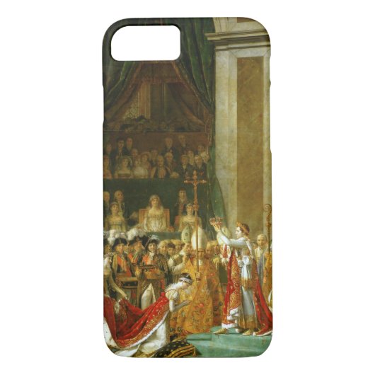 Die Krönung von Napoleon, Jacques-Louis David Case-Mate iPhone Hülle (Rückseite)