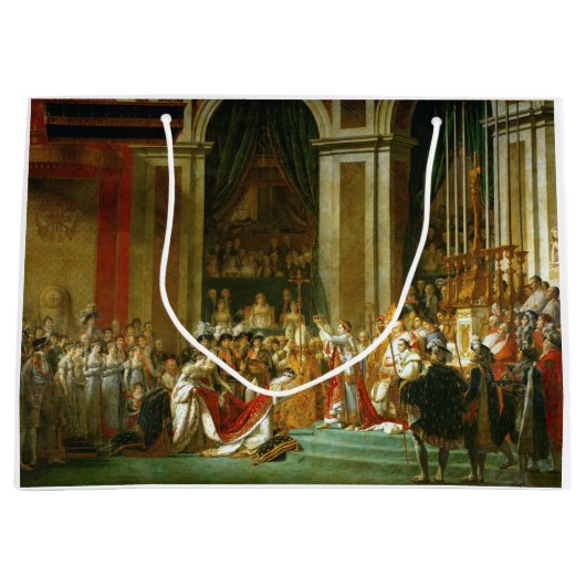 Die Krönung von Napoleon, Jacques-Louis David Große Geschenktüte (Vorderseite)