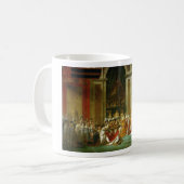 Die Krönung von Napoleon, Jacques-Louis David Kaffeetasse (Vorderseite Links)