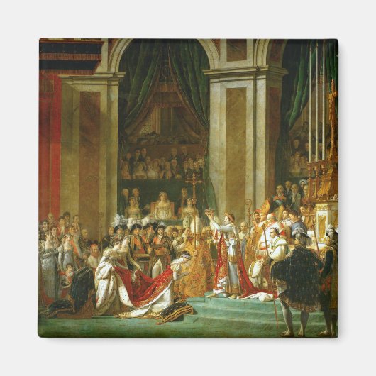Die Krönung von Napoleon, Jacques-Louis David Magnet (Vorne)