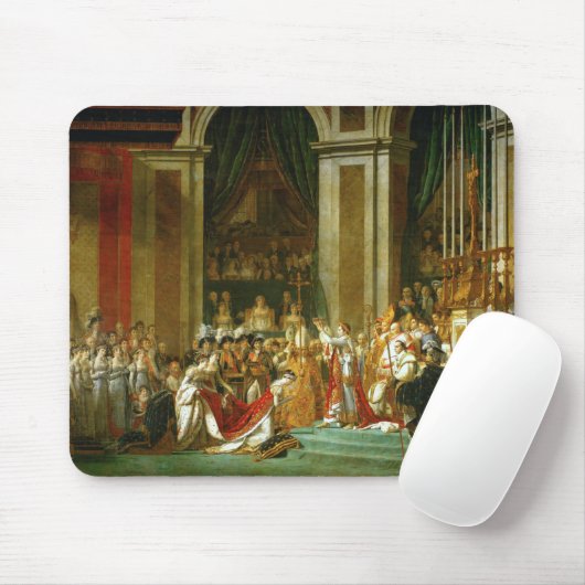 Die Krönung von Napoleon, Jacques-Louis David Mousepad (Mit Mouse)