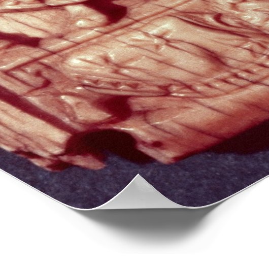 Die Krönung von Otto II und Theophrano Poster (Ecke)