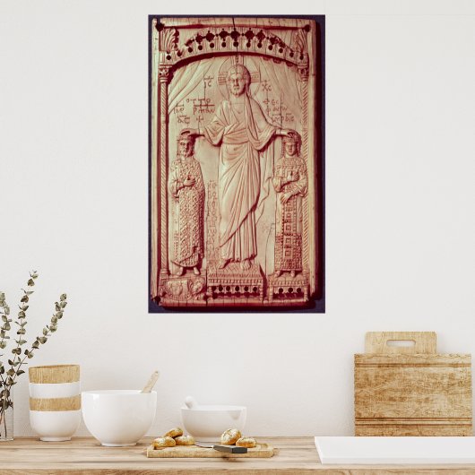 Die Krönung von Otto II und Theophrano Poster (Küche)