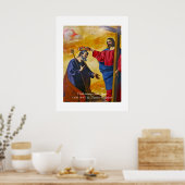 Die Krönung von Saint Joseph Poster (Küche)
