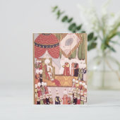 Die Krönung von Sultan Selim I Postkarte (Stehend Vorderseite)