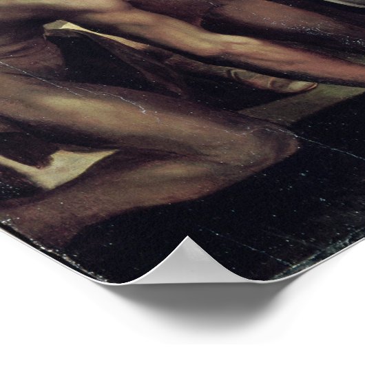 Die Krönung von Thorns, 1602 Poster (Ecke)