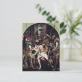 Die Krönung von Thorns, 1602 Postkarte (Stehend Vorderseite)