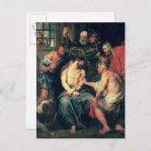 Die Krönung von Thorns 1618-20 Postkarte (Vorne/Hinten)