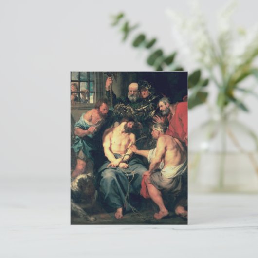 Die Krönung von Thorns 1618-20 Postkarte (Stehend Vorderseite)