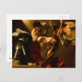 Die Krönung von Thorns von Caravaggio (1602-1604) Postkarte (Vorne/Hinten)