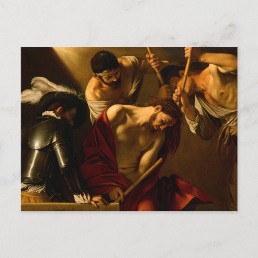 Die Krönung von Thorns von Caravaggio (1602-1604) Postkarte (Vorderseite)