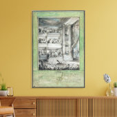 Die Krönung von Voltaire im Theater Francais Leinwanddruck (Insitu (Wohnzimmer))