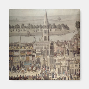 Die Krönungs-Prozession von König Edward VI Magnet